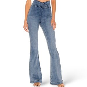 NWT We The Free Venice Beach Flare Jeans Medium Blue 32